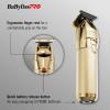 imageBaBylissPRO FXONE Professional Cordless Outlining Trimmers for Men with Interchangeable BatteryGold