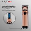 imageBaBylissPRO FXONE Professional Cordless Outlining Trimmers for Men with Interchangeable BatteryRosegold