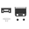 imageBaBylissPRO Metal Injection Molded MIM Blades for Clippers  FX829FX899 FX890 FX870 FX825 FX673 FXT45CBlack Titanium 24 teeth TriBlade