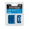 imageBaBylissPRO Metal Injection Molded MIM Blades for Clippers  FX829FX899 FX890 FX870 FX825 FX673 FXT45CBlue Titanium 22 teeth Fade Blade