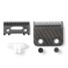 imageBaBylissPRO Replacement Clipper TriBlades for FX870 FX825 FX673 Clippers and most 2hole blade systemsFX603B Black Graphite TriBlade