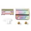 imageBaBylissPRO Replacement Fade Clipper Blades for FX870 FX825 FX673 Clippers and most 2hole blade systemsChameleon Titanium
