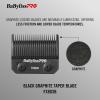 imageBaBylissPRO Replacement Taper Clipper Blades for FX870 FX825 FX673 Clippers and most 2hole blade systemsBlack Graphite Taper Blade
