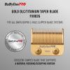imageBaBylissPRO Replacement Taper Clipper Blades for FX870 FX825 FX673 Clippers and most 2hole blade systemsDLC Titanium Taper Blade