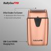 imageBaBylissPRO UVFOIL UVDisinfecting Metal DoubleFoil Shavers for menRosegold