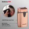 imageBaBylissPRO UVFOIL UVDisinfecting Metal DoubleFoil Shavers for menRosegold