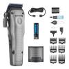 imageBaBylissPRO FXONE LOPROFX Professional Cordless Clippers for Men with Interchangeable BatteryGray