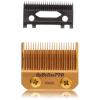 imageBaBylissPRO Replacement Taper Clipper Blades for FX870 FX825 FX673 Clippers and most 2hole blade systemsDLC Titanium Taper Blade