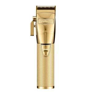 imageBaBylissPRO FX Professional Barber CordCordless Hair Clippers for Men All Metal Lithium Battery with 3Hour RuntimeGold
