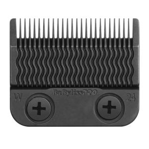 imageBaBylissPRO Metal Injection Molded MIM Blades for Clippers  FX829FX899 FX890 FX870 FX825 FX673 FXT45CBlack Titanium 24 teeth TriBlade