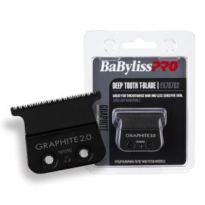 imageBaBylissPRO Replacement Blades DeepTooth TBlades for Outlining Hair Trimmers FX787 FX799 and LoPROFX Trimmers FX726 FX7291 Count Pack of 1
