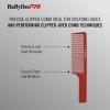 imageBaBylissPRO Barberology 9 Inch Clipper CombsRed