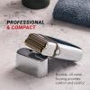 imageBaBylissPRO METALFX Double Foil Shaver Handheld Electric Razor for Travel Portable Cordless Close Face Shaver for Head Beard ampamp NeckSilver