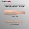 imageBaBylissPRO MetalFX Comb 2PackRoseGold