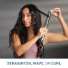 imageBaBylissPRO Nano Titanium Prima Ionic Hair Straightener  Professional Flat Iron ampamp Curling Iron in One for Stylists Pro Styling Hair ToolBlack