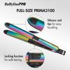 imageBaBylissPRO Nano Titanium Prima Ionic Hair Straightener  Professional Flat Iron ampamp Curling Iron in One for Stylists Pro Styling Hair ToolIridescent