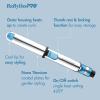 imageBaBylissPRO Nano Titanium Prima2000 Ionic Styling Iron 34quot stainless steel travelmini iron all hair typesBlue