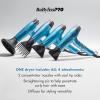 imageBabylissPRO Nano Titanium Hair Dryer Professional 1875Watt Blow Dryer Lightweight Ionic Technology Dries Hair Faster with Less FrizzBlue