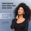 imageBabylissPRO Nano Titanium Hair Dryer Professional 1875Watt Blow Dryer Lightweight Ionic Technology Dries Hair Faster with Less FrizzMist