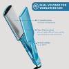 imageBabylissPRO Nano Titanium UltraThin Hair Straightener Professional Flat Iron For All Hair TypesBlue