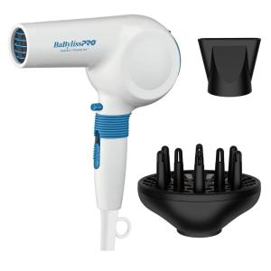 imageBaBylissPRO Compact Midi Hair Dryer 1000 watts Great for Travel or touchups Includes Diffuser and ConcentratorBlue