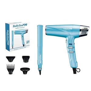 imageBaBylissPRO Dual Ionic 1 14quot Flat Iron ampamp Hair Dryer Limited Edition Prepack