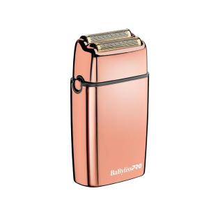imageBaBylissPRO METALFX Double Foil Shaver Handheld Electric Razor for Travel Portable Cordless Close Face Shaver for Head Beard ampamp NeckRosegold