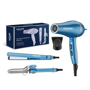 imageBaBylissPRO Nano Titanium Black Hair StraightenersLarge
