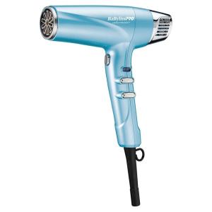 imageBabylissPRO Nano Titanium Hair Dryer Professional 1875Watt Blow Dryer Lightweight Ionic Technology Dries Hair Faster with Less FrizzBlue