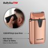 imageBaBylissPRO UVFOIL UVDisinfecting Metal SingleFoil ShaversRosegold