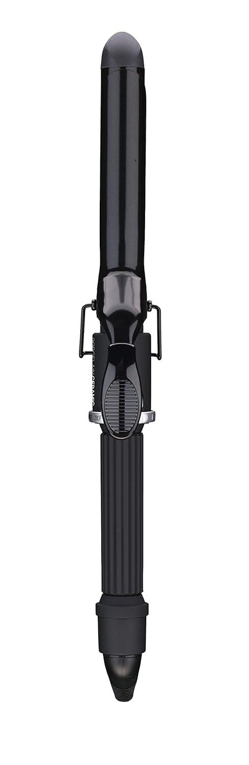 imageBaByliss Pro Spring Curling Iron Porcelain Ceramic Professional For Multiple Hair Types Reaches 430 Degrees for Loose Long Lasting Curls1 inch