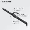 imageBaByliss Pro Spring Curling Iron Porcelain Ceramic Professional For Multiple Hair Types Reaches 430 Degrees for Loose Long Lasting Curls075 Inch Pack of 1