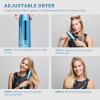 image:imageStyleSwitch Ionic MultiStyler Air Styler and Hair Dryer Lightweight Hot Air Brush with 5 Attachments Automatic Dual VoltageBlue